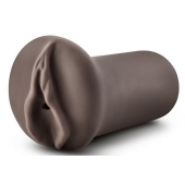 Коричневый мастубратор-вагина Nicole s Kitty - Blush Novelties - в Туле купить с доставкой