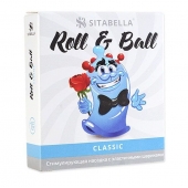 стимулирующий презерватив-насадка Roll   Ball Classic - Sitabella - купить с доставкой в Туле