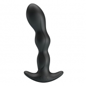 Черный анальный стимулятор простаты с вибрацией Special Anal Massager - 14,5 см. - Baile - в Туле купить с доставкой