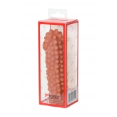 Телесная насадка на фаллос с бугорками KOKOS Extreme Sleeve 10 - 15,8 см. - KOKOS - в Туле купить с доставкой