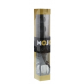 Черная ёлочка-насадка для двойного проникновения Mojo Bumpy - 15 см. - Seven Creations - в Туле купить с доставкой
