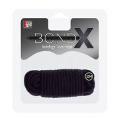 Черная веревка для связывания BONDX LOVE ROPE - 10 м. - Dream Toys - купить с доставкой в Туле