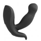 Черный вибромассажер простаты PROSTATE HERO - Dream Toys - в Туле купить с доставкой