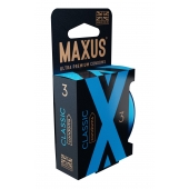 Классические презервативы в железном кейсе MAXUS Classic - 3 шт. - Maxus - купить с доставкой в Туле
