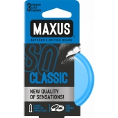 Классические презервативы в железном кейсе MAXUS Classic - 3 шт. - Maxus - купить с доставкой в Туле