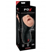 Мастурбатор-ротик Deep Throat Vibrating Stroker - Pipedream - в Туле купить с доставкой