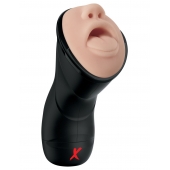 Мастурбатор-ротик Deep Throat Vibrating Stroker - Pipedream - в Туле купить с доставкой