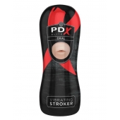 Мастурбатор-ротик Vibrating Oral Stroker - Pipedream - в Туле купить с доставкой