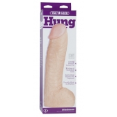 Огромная насадка-реалистик Vac-U-Lock Realistic Hung - 31,7 см. - Doc Johnson - купить с доставкой в Туле