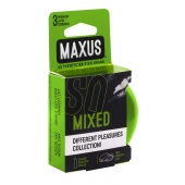 Презервативы в железном кейсе MAXUS Mixed - 3 шт. - Maxus - купить с доставкой в Туле