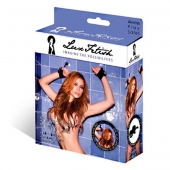 Наручники с присосками Sexy Suction - Lux Fetish - купить с доставкой в Туле