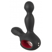 Черный вибромассажер простаты с нагревом и ротацией Prostate Plug - 14,5 см. - Orion - в Туле купить с доставкой