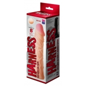 Насадка на пояс Harness RED LINE - 21,5 см. - LOVETOY (А-Полимер) - купить с доставкой в Туле