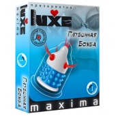 Презерватив LUXE Maxima  Глубинная бомба  - 1 шт. - Luxe - купить с доставкой в Туле