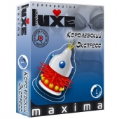 Презерватив LUXE Maxima  Королевский экспресс  - 1 шт. - Luxe - купить с доставкой в Туле