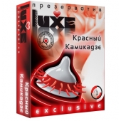Презерватив LUXE  Exclusive   Красный Камикадзе  - 1 шт. - Luxe - купить с доставкой в Туле
