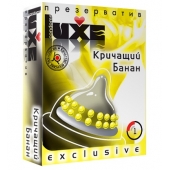Презерватив LUXE  Exclusive  Кричащий банан  - 1 шт. - Luxe - купить с доставкой в Туле