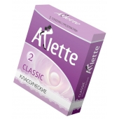 Классические презервативы Arlette Classic - 3 шт. - Arlette - купить с доставкой в Туле