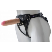 Универсальный мягкий пояс с насадкой Hard brutal BDSM-КОНСУЛ - 17 см. - LOVETOY (А-Полимер) - купить с доставкой в Туле