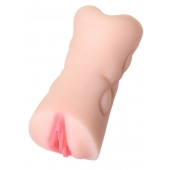 Телесный двусторонний мастурбатор Rich Fruit - вагина и анус - ToyFa - в Туле купить с доставкой