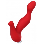 Красный силиконовый вибростимулятор простаты Proman - 12,5 см. - ToyFa - в Туле купить с доставкой