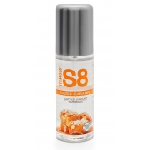 Смазка на водной основе S8 Flavored Lube со вкусом соленой карамели - 125 мл. - Stimul8 - купить с доставкой в Туле