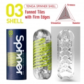 Мастурбатор SPINNER Shell - Tenga - в Туле купить с доставкой