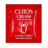Пробник возбуждающего крема для женщин Clitos Cream - 1,5 гр. - Биоритм - купить с доставкой в Туле