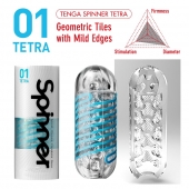 Мастурбатор SPINNER Tetra - Tenga - в Туле купить с доставкой