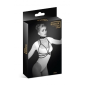 Черная упряжь на грудь Julia - Bijoux Pour Toi - купить с доставкой в Туле