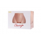 Мастурбатор-полуторс Cherry с вибрацией и двумя любовными тоннелями - KOKOS - в Туле купить с доставкой
