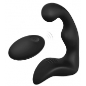 Черный вибромассажер простаты REMOTE BOOTY PLEASER - Dream Toys - в Туле купить с доставкой