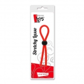 Красное эрекционное лассо с одной бусинкой-утяжкой STRETCHY THICK LASSO - Dream Toys - в Туле купить с доставкой