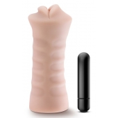 Телесный мастурбатор-ротик Angie - Blush Novelties - в Туле купить с доставкой