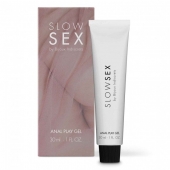 Лубрикант на водной основе Slow Sex Anal Play Gel - 30 мл. - Bijoux Indiscrets - купить с доставкой в Туле