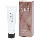 Лубрикант на водной основе Slow Sex Anal Play Gel - 30 мл. - Bijoux Indiscrets - купить с доставкой в Туле
