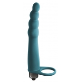 Зеленая вибронасадка для двойного проникновения Bramble - 16,5 см. - Lola Games - купить с доставкой в Туле