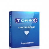 Гладкие презервативы Torex  Классические  - 3 шт. - Torex - купить с доставкой в Туле