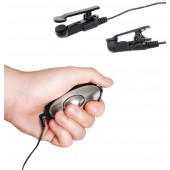 Черные электрические зажимы для сосков Shock Therapy Nipple Clamps - Pipedream - купить с доставкой в Туле