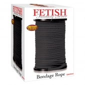 Черная веревка для связывания Bondage Rope - 60,9 м. - Pipedream - купить с доставкой в Туле