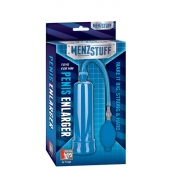 Синяя вакуумная помпа MENZSTUFF PENIS ENLARGER - Dream Toys - в Туле купить с доставкой