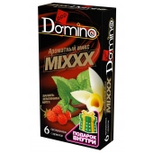 Ароматизированные презервативы DOMINO  Ароматный микс  - 6 шт. - Domino - купить с доставкой в Туле