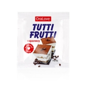 Пробник гель-смазки Tutti-frutti со вкусом тирамису - 4 гр. - Биоритм - купить с доставкой в Туле