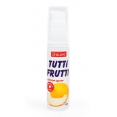 Гель-смазка Tutti-frutti со вкусом сочной дыни - 30 гр. - Биоритм - купить с доставкой в Туле