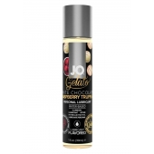 Лубрикант с ароматом трюфелей из белого шоколада и малины JO GELATO WHITE CHOCOLATE RASPBERRY TRUFFLE - 30 мл. - System JO - купить с доставкой в Туле