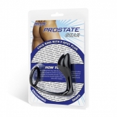 Стимулятор простаты с фиксацией эрекционным кольцом Prostate Gear - BlueLine - в Туле купить с доставкой