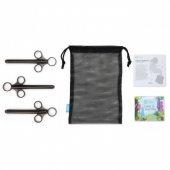 Набор из 3 черных шприцев для лубриканта - b-Vibe - купить с доставкой в Туле