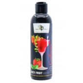 Интимный гель-смазка JUICY FRUIT с ароматом клубники - 200 мл. - БиоМед - купить с доставкой в Туле