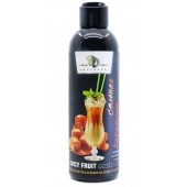 Интимный гель-смазка JUICY FRUIT с ароматом солёной карамели - 200 мл. - БиоМед - купить с доставкой в Туле