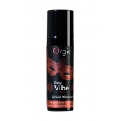 Разогревающий гель для массажа ORGIE Sexy Vibe Hot с эффектом вибрации - 15 мл. - ORGIE - купить с доставкой в Туле